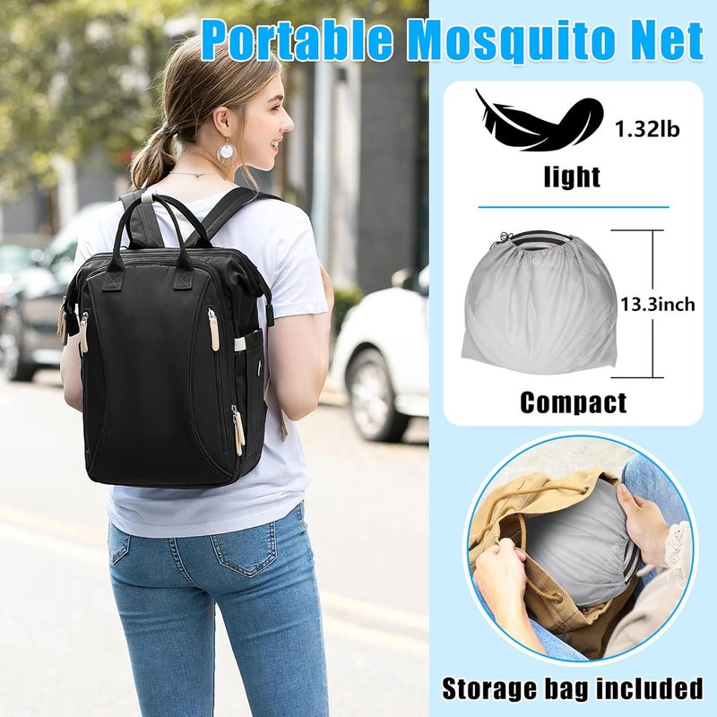 Axcoix Extra Large Pop Up Mosquito Tent, Portable Foldable Mosquito Net for Bed Camping Travel Patio (78 * 41 * 31inch) - Image 4